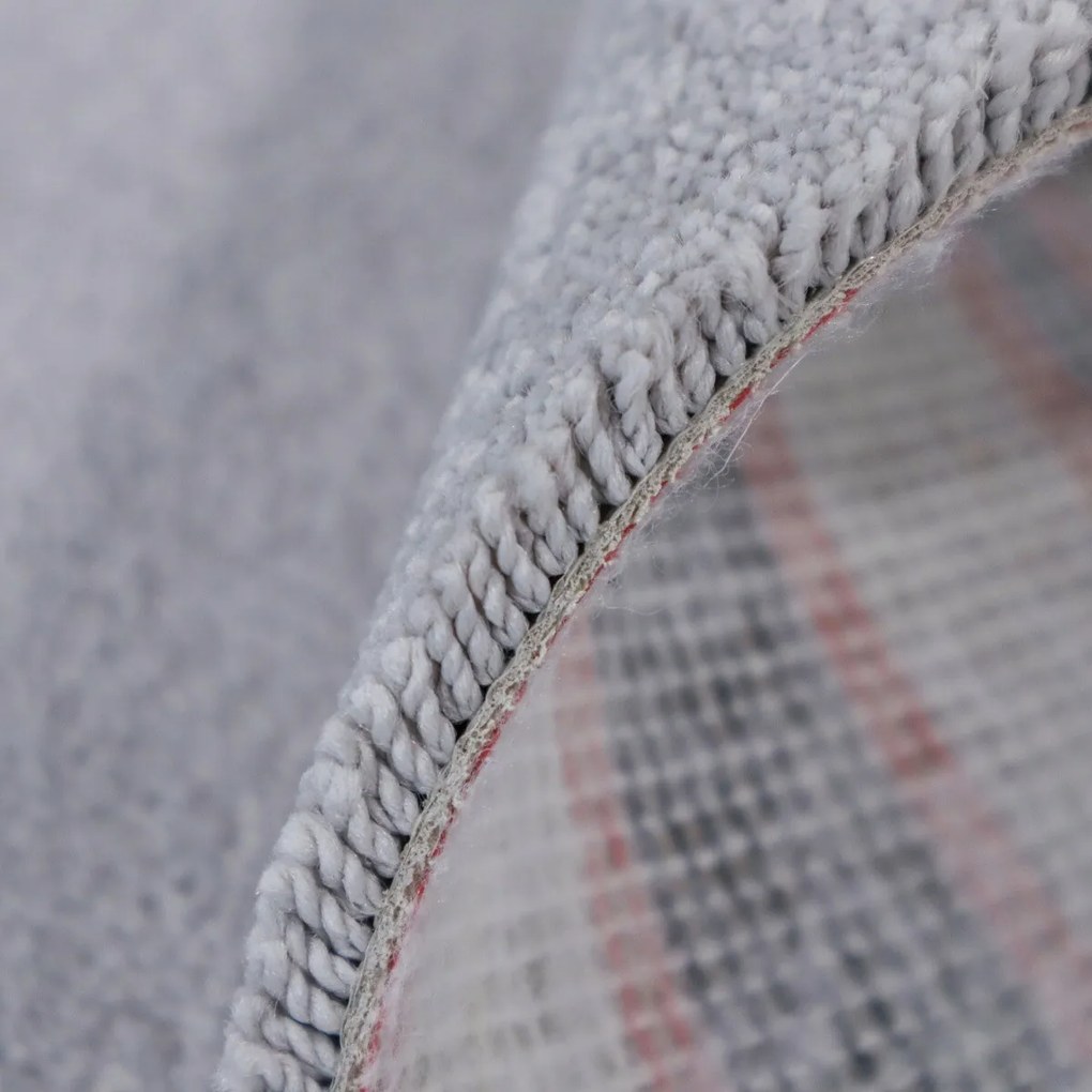 Kusový koberec Royal Lux 90 šedý štvorec, 200x200, šedá, obývacia izba, AladinWorld Expres