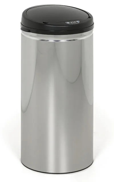 Bezdotykový kovový odpadkový kôš 42 L, s vnútornou plastovou nádobou