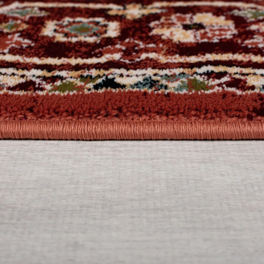 Flair Rugs, Kusový koberec Sincerity Royale Gillingham Red, 200x290, červená, obývacia izba