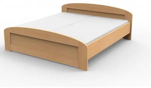 Manželská masívna posteľ Petra Farba: Buk, Rozmer: 170x200 cm