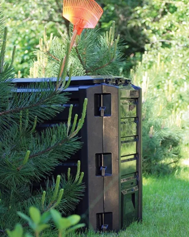 Prosperplast Kompostér COMPOGREEN 380 l, čierna