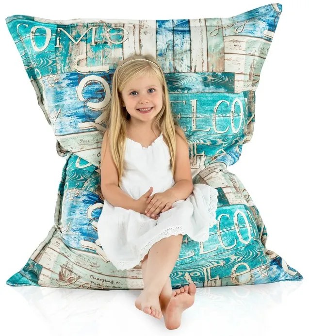 Sedací vak Hampton – veľký vankúš na sedenie a ležanie (XL/XXL) Veľkosť: XL