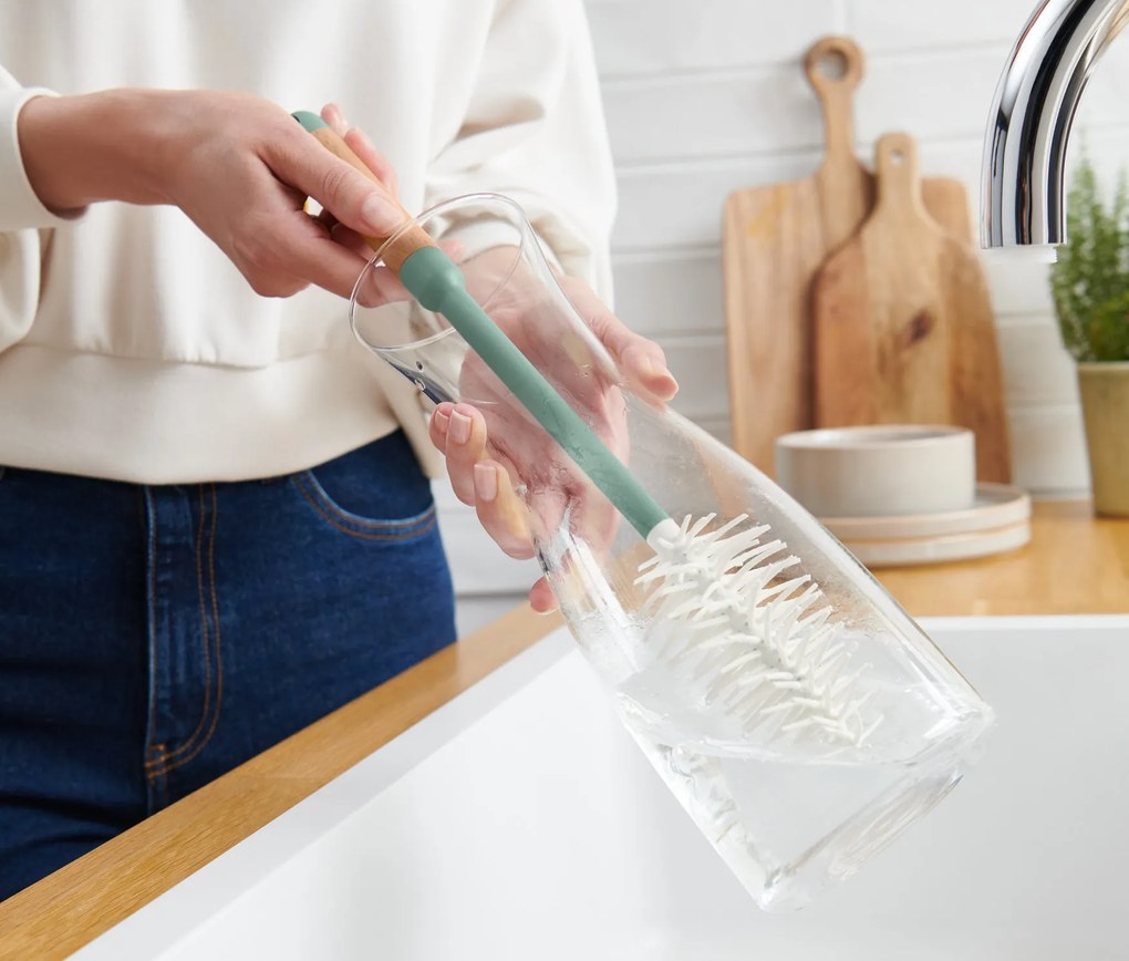 Kefa na čistenie pohárov a fliaš