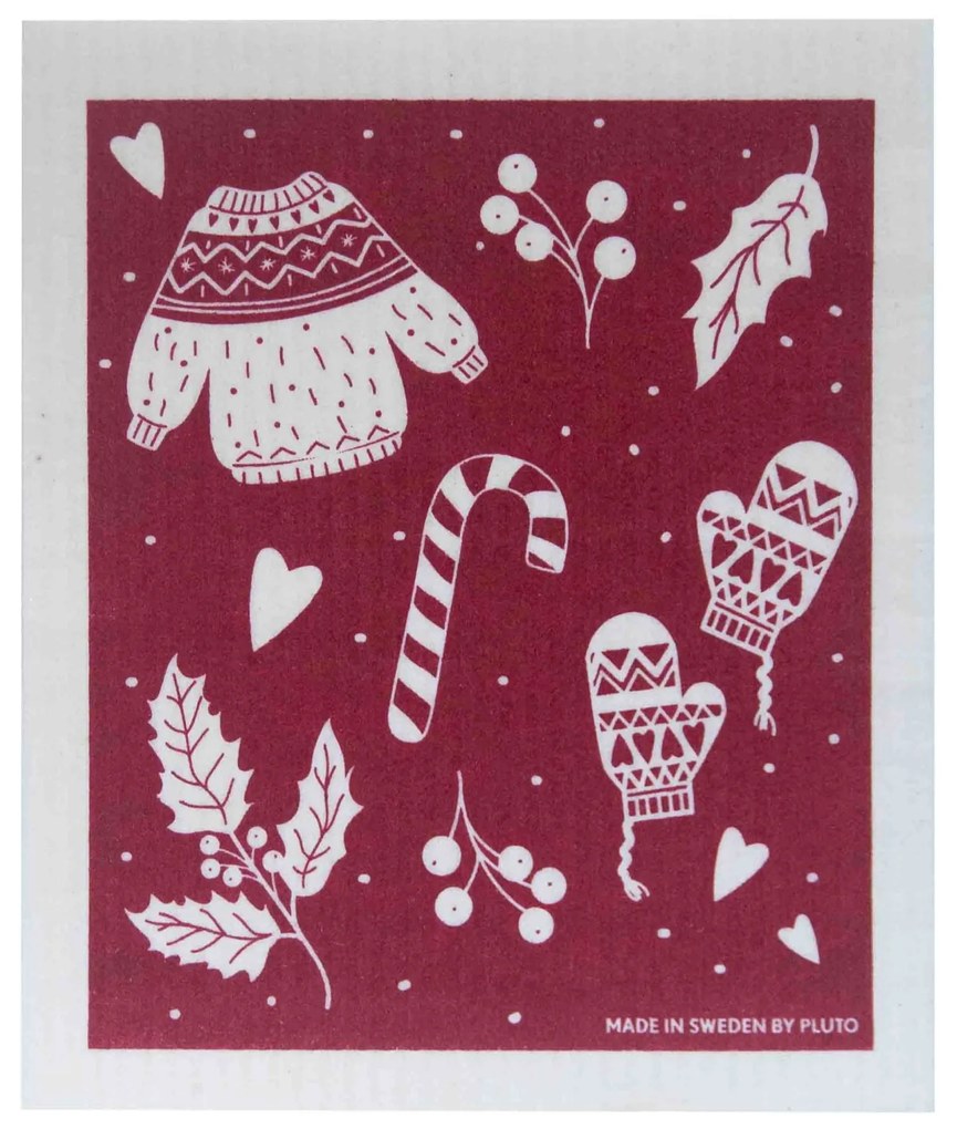 Pluto Design Prírodná utierka Winter