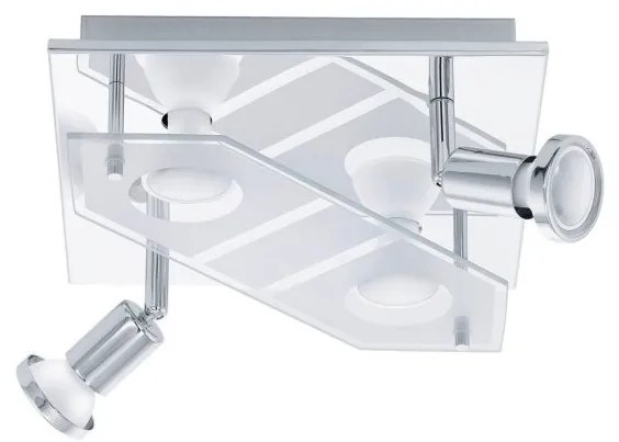 Eglo 75379 - LED RGBW Stmievateľné bodové svietidlo CABO-C 4xGU10/4W/230V + DO