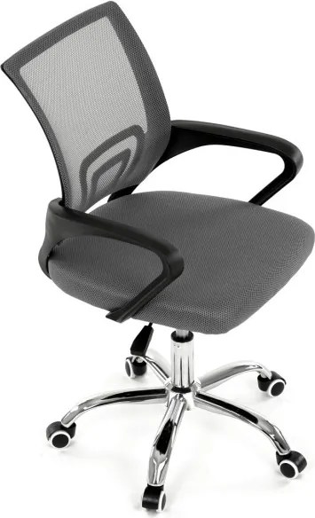 Detská otočná stolička sivá KA-L103 GREY