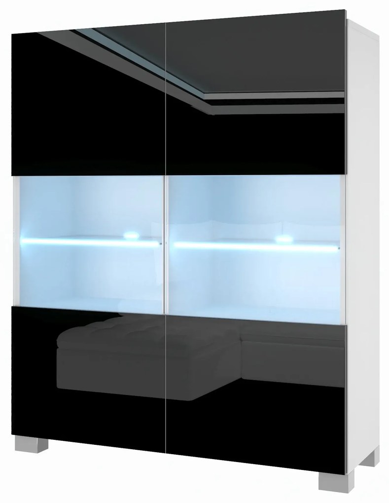 Komoda Nexum 7 NEX KOM1/1/W/B/0/0