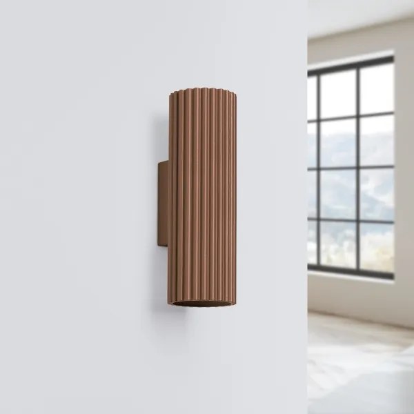 Brilagi - LED nástenné svietidlo CRESTO 2xGU10/10W/230V 20 cm hnedé