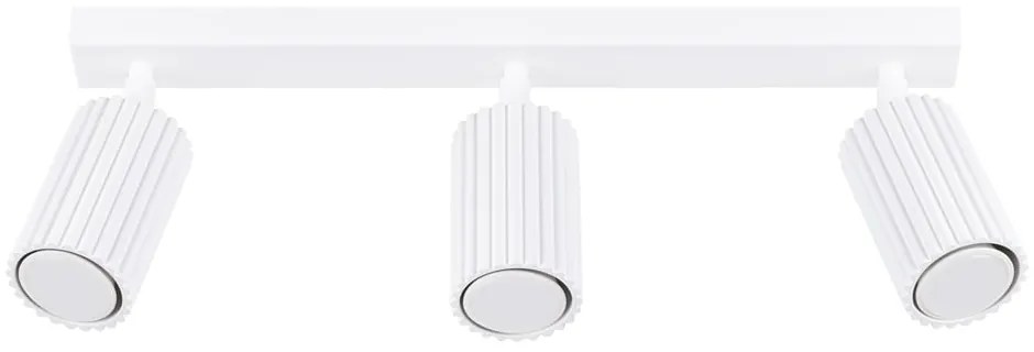 Biele bodové svietidlo 6,5x45 cm Gleam – Sollux