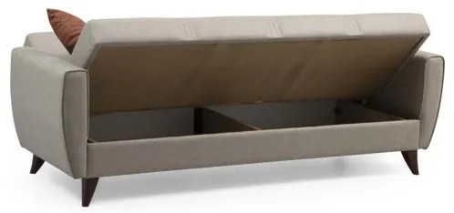 Trojmiestná rozkladacia pohovka KORFU béžová