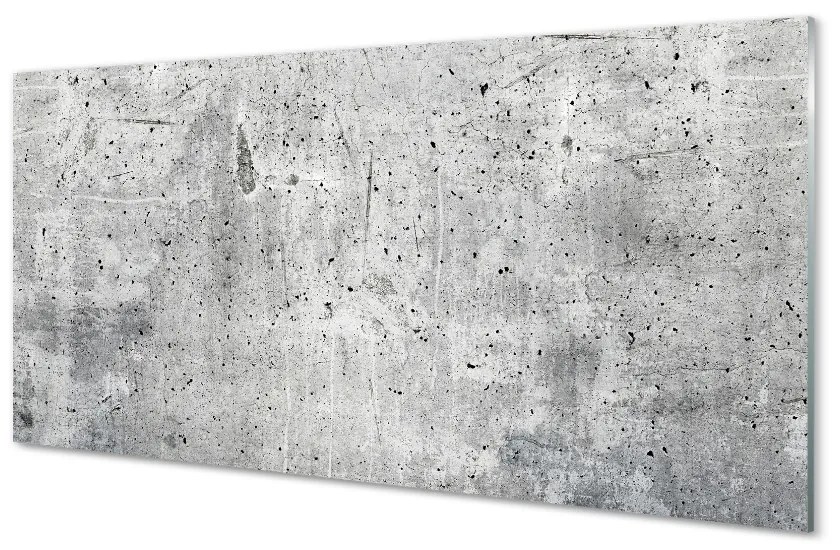 Sklenený obklad do kuchyne štruktúra kameňa betón 125x50 cm