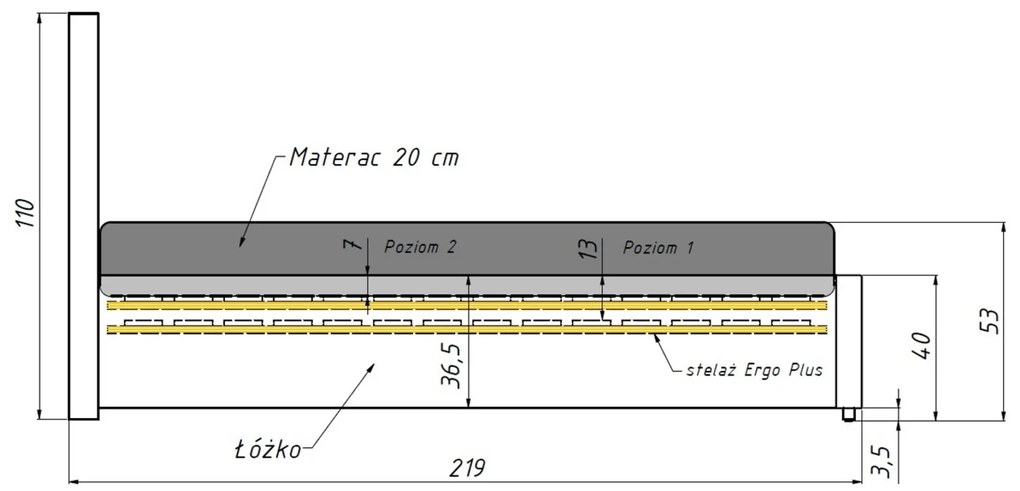 Manželská posteľ: allos 140x200