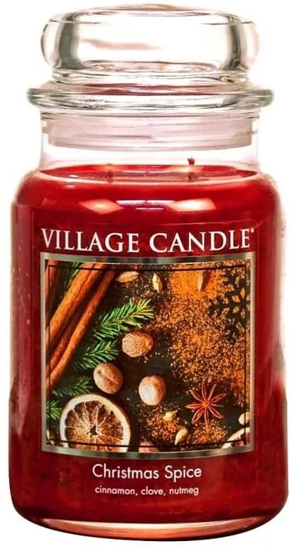 VILLAGE CANDLE Sviečka Village Candle - Christmas Spice 602g