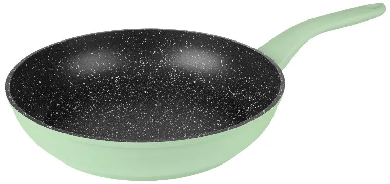 Silvercrest® Hliníková panvica, Ø 24 cm, mentolová + Hliníková panvica, Ø 28 cm, mentolová (800011903)