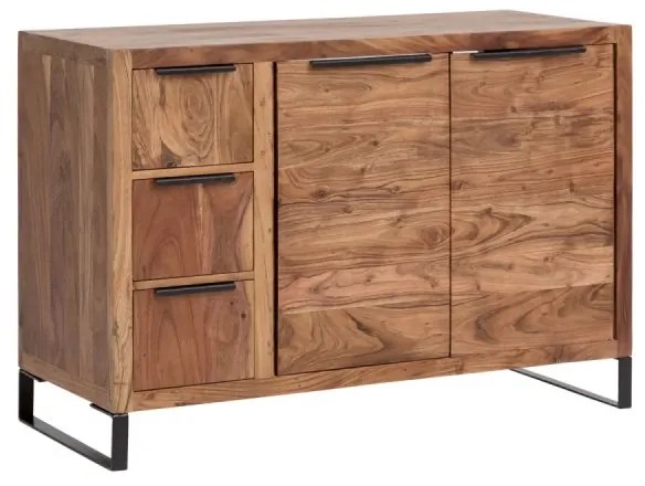 furniture-nabytek.cz - Masívne umývadlo Sydney light I z akáciového dreva, lakované, hnedé – 105×45×74 cm