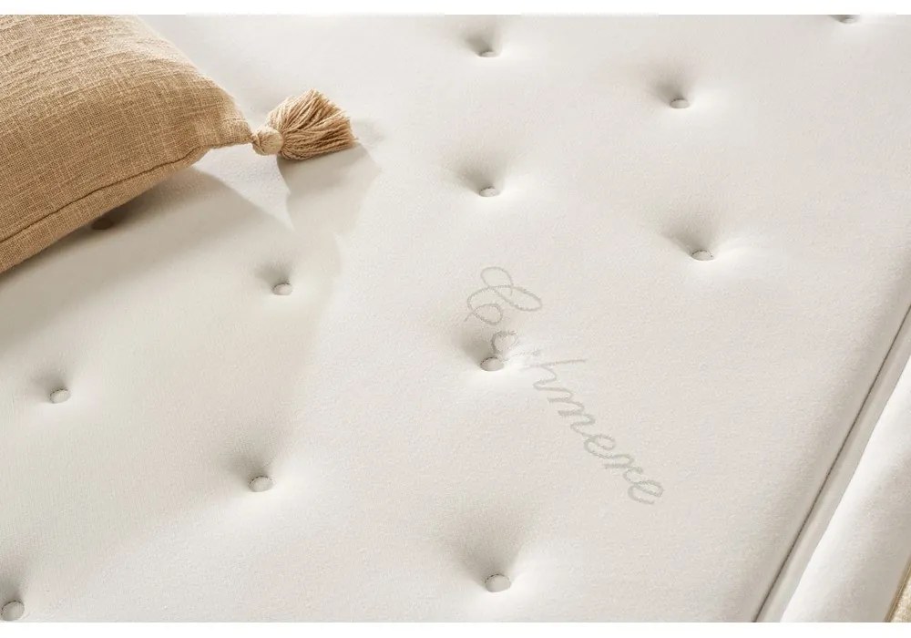 Tvrdý/stredne tvrdý obojstranný penový matrac 80x200 cm Premium Cashmere – Moonia