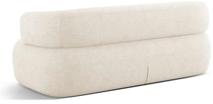 Béžová pohovka z textílie bouclé 178 cm Jenny – Micadoni Home