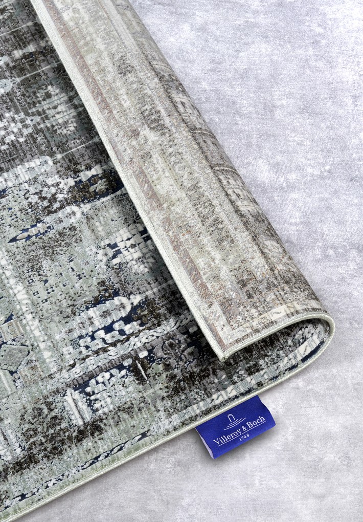 AKCIA: 155x235 cm Kusový koberec Villeroy & Boch 106073 Green, zelená, obývacia izba, Villeroy & Boch