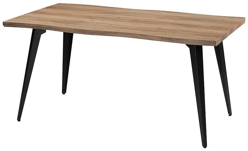Stôl Eden TD-2154 dub/čierna