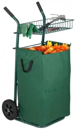 Transportný vozík na lístie s odkladacím priestorom RD9543, 70 l