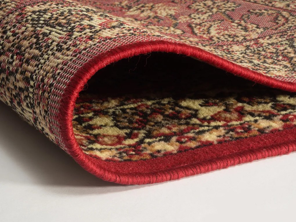 Kusový koberec Samira New Red 12002-011, 60x110, červená, chodba / predsieň, Spoltex