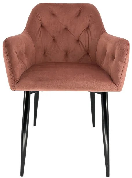 Set dvoch jedálenských stoličiek SJ.030 pudrovo ružové