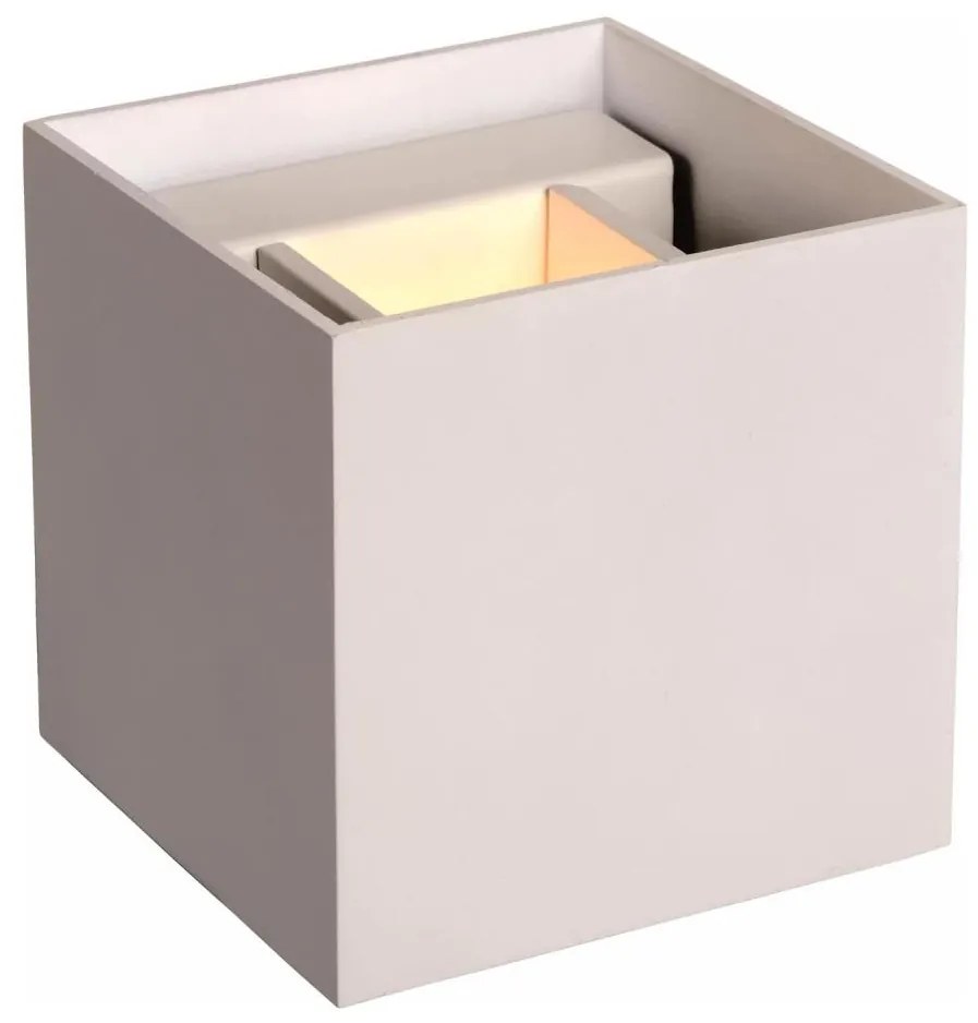 Lucide 69200/06/31 - LED Vonkajšie nástenné svietidlo AXI 2xLED/7W/230V IP54 biela