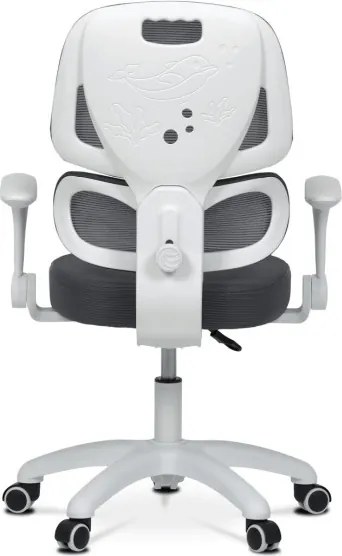 Detská otočná stolička sivá KA-K1063 GREY