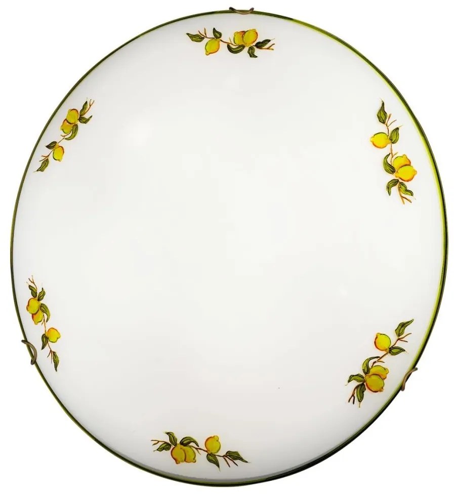 Kolarz 731.13.4.116 - Stropné svietidlo NONNA 3xE27/60W/230V pr. 50 cm citróny