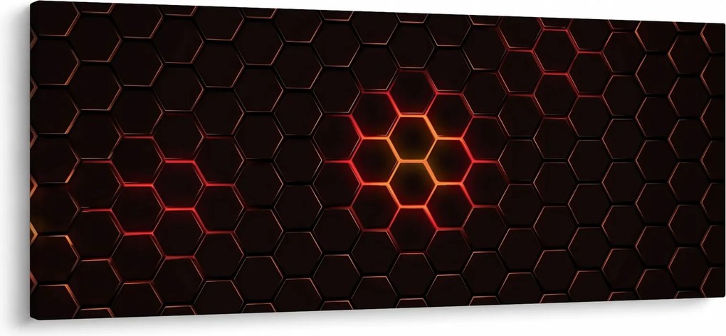 Obraz pletiva (120x50 cm)
