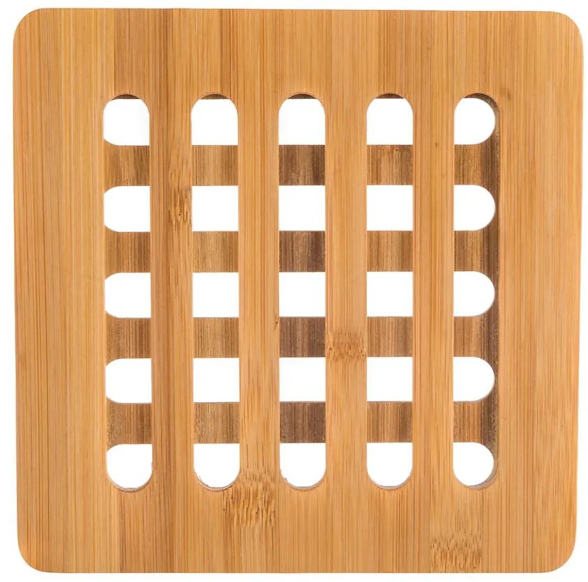 Drevená podložka brillante 16x16x1 cm