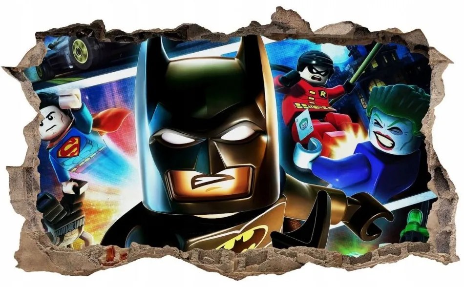 Nálepka na stenu Batman 47x77cm
