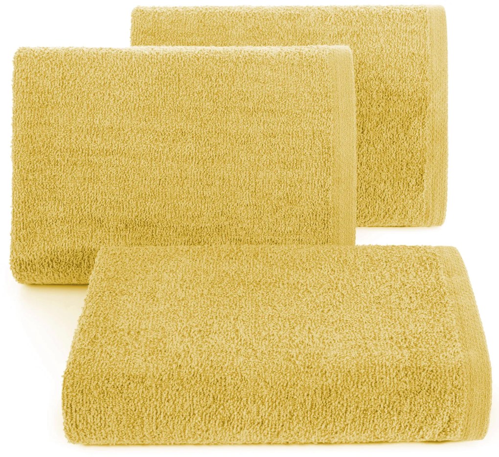 FROTÉ UTERÁK SMOOTH1 16X21 CM HORČICOVÁ