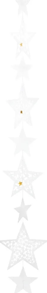 räder Papierová girlanda Stars 120 cm