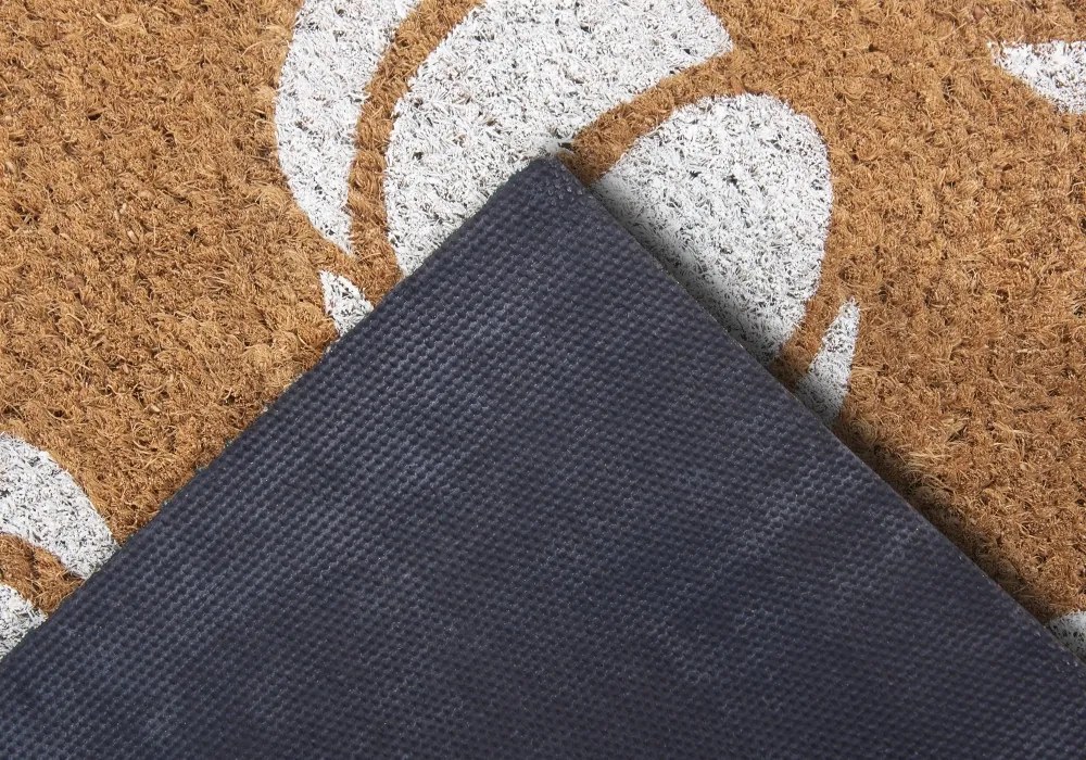 DOPREDAJ: 45x75 cm Rohožka Halloween bílé dýně 105676 - na ven i na doma, 45x75, biela, chodba / predsieň, Hanse Home