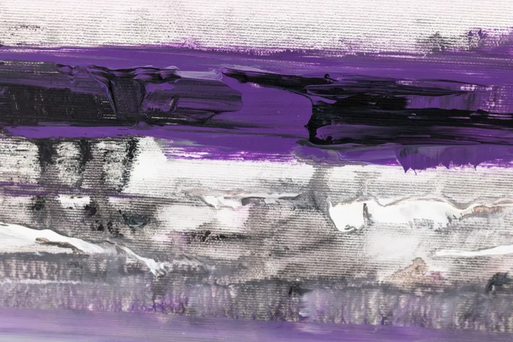 Maľovaný obraz na stenu ABSTRAKTNÝ HORIZONT Zľava 30 % 90x90 cm