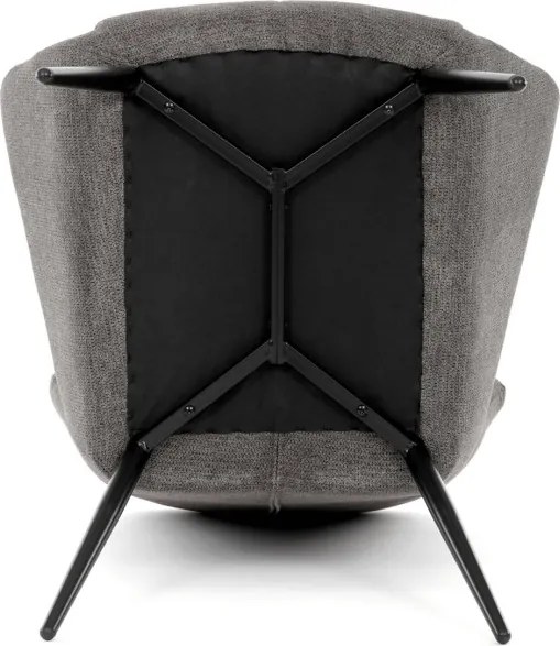 Kreslo sivé AK-H9206 GREY2