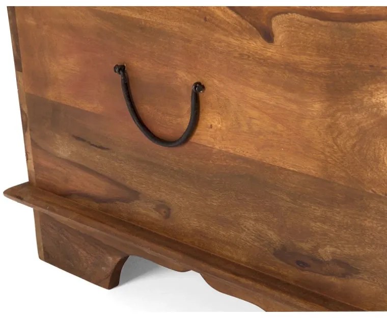 furniture-nabytek.cz - Masívny konferenčný stolík Merlin II z palisandra, lakovaný, hnedý – 110×60×45 cm
