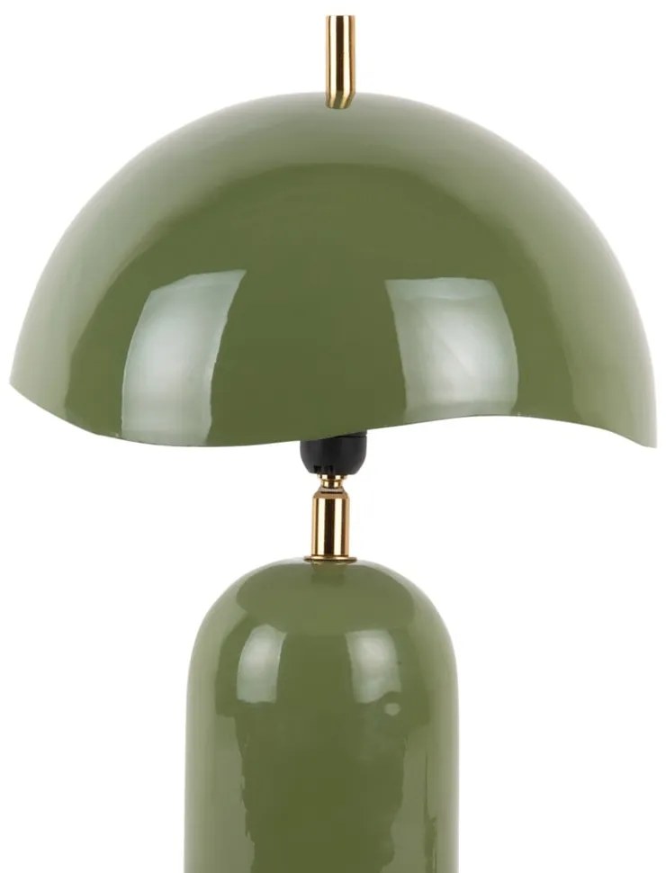 Tmavozelená stolová lampa (výška 41 cm) Querido – Leitmotiv