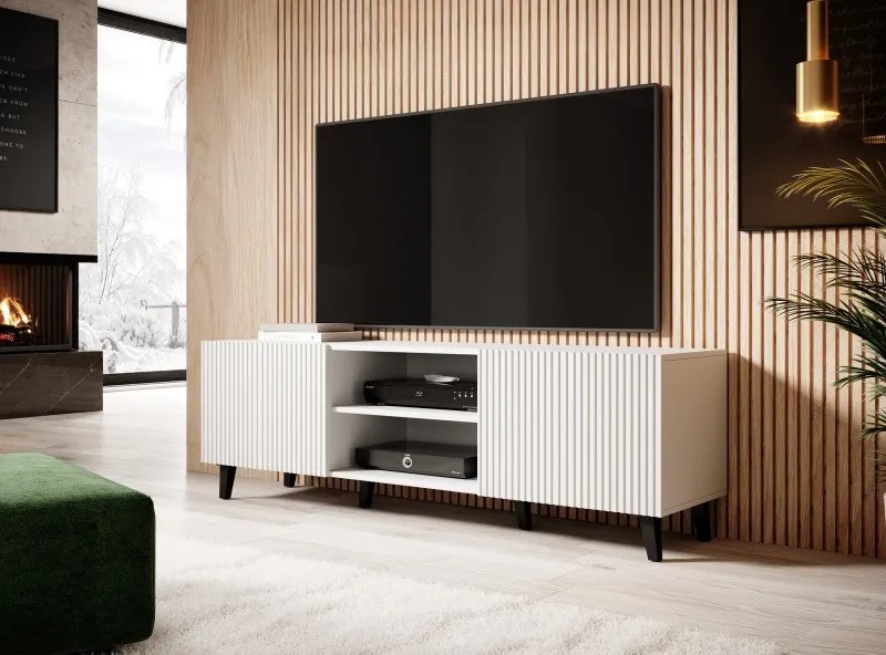 TV skrinka Pafos 150 cm biela