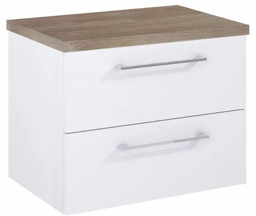 Skrinka Boa Vista 60 2s Biela (Skrinka + Doska)