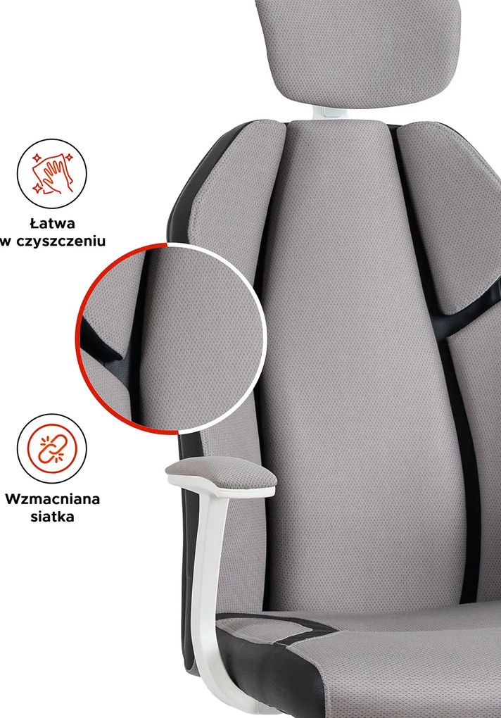 PROXIMA.store - Kancelárske kreslo DUNCAN FARBA: šedá