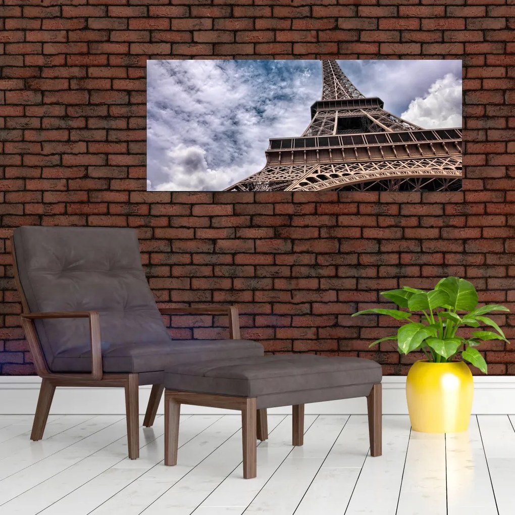 Obraz Eiffelovej veže (120x50 cm)