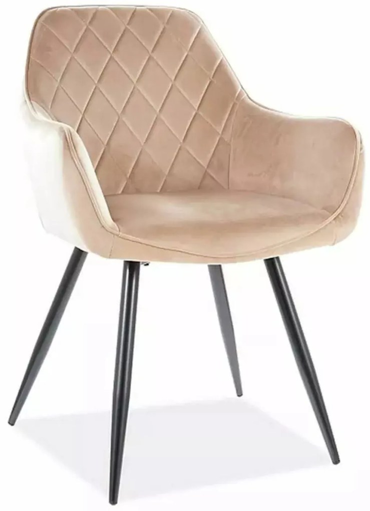 Stolička Linea Velvet Béžová