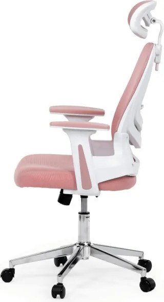 Kancelárska stolička ružová KA-K2031 PINK