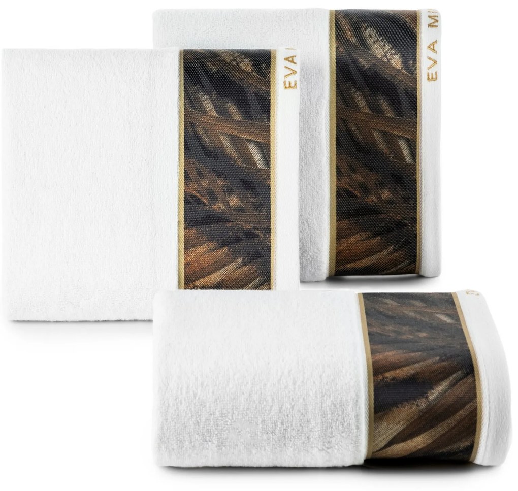 FROTÉ UTERÁK EVA MINGE11 50X90 CM BIELA