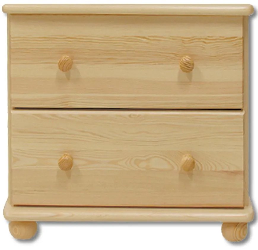 Komoda z Borovice KD103 surová