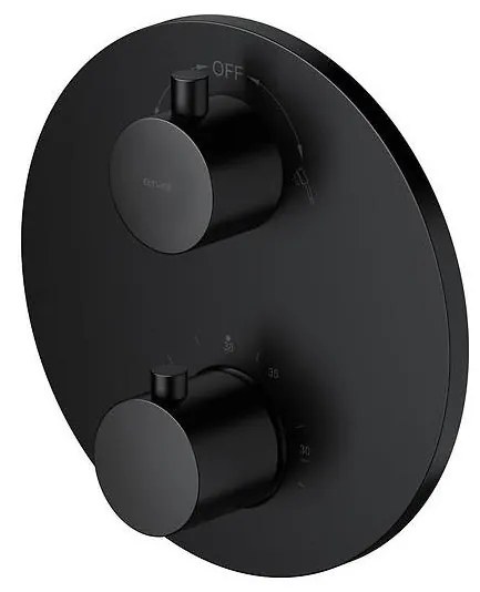 Cersanit S951-567 -Termostatická sprchová batéria na podom. inštaláciu ZEN čierna