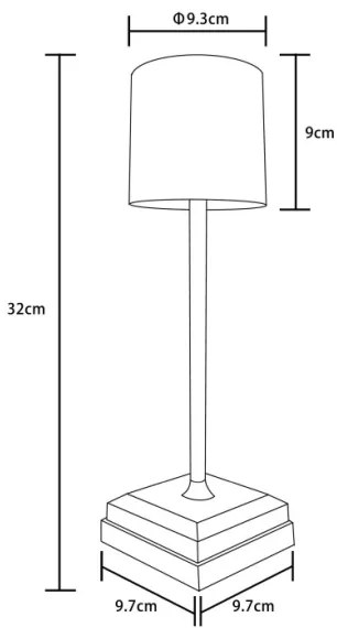 Globo 58487S - LED stmievateľná dotyková nabíjateľná stolová lampa DIXON 1,5 W/5 V 2200 mAh béžová