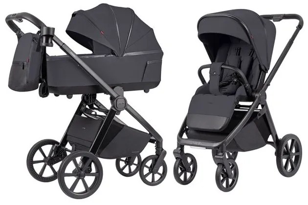 Kočík 2v1 Carrello Omega Plus meteor grey 2024